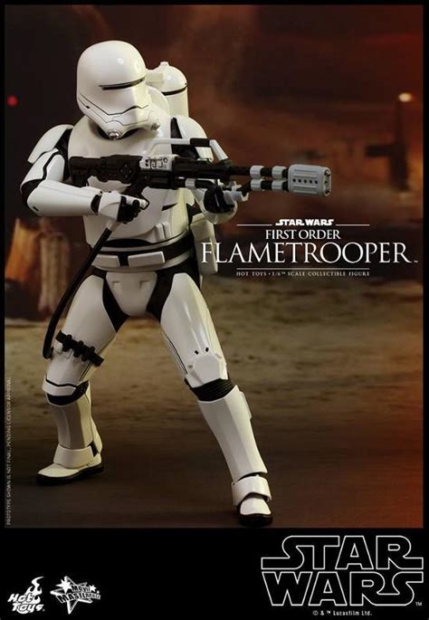 Hot Toys Star Wars TFA 1 6th Scale First Order Flametrooper