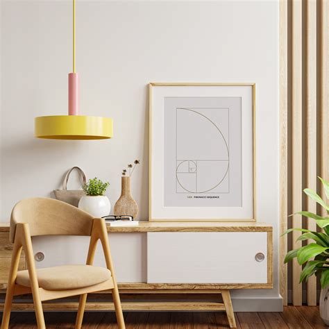 Golden Ratio Wall Art, Fibonacci Sequence Printables, Golden Secttion Digital Download ...