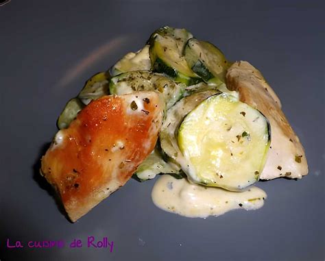 Recette De Po L E Poulet Courgettes Et Vache Qui Rit