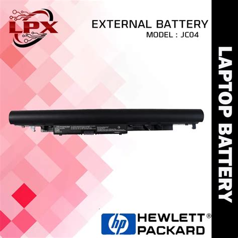 Hp Laptop Notebook Replacement Battery Jc04 For Hp Pavilion 15 Bs015dx