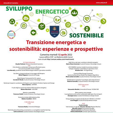 Transizione Energetica E Sostenibilit Esperienze E Prospettive