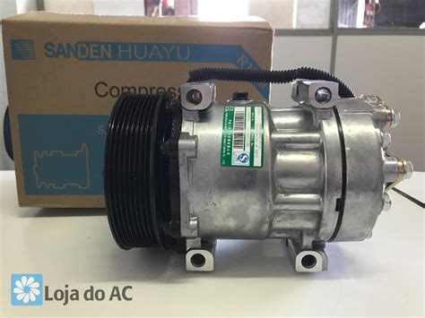 Compressor Sanden Original H Volvo Vm Fh Fn Pk V R Em