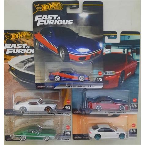 Store Minh Chung Xe M H Nh Ch I Hot Wheels Fast Furious Set Of Nissan Ford Toyota