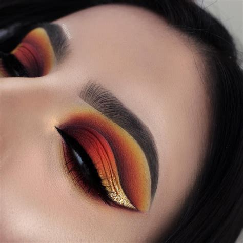 Inspired By The Flaming Hot Cheetos Bag And One Of My Old Looks Brow Maquiagem Ideias De