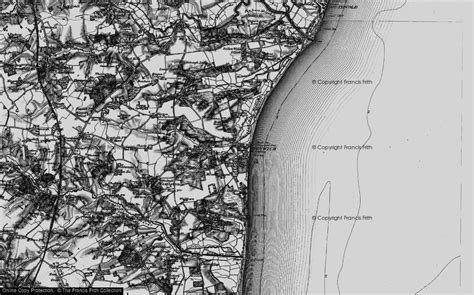 Historic Ordnance Survey Map Of Dunwich 1898