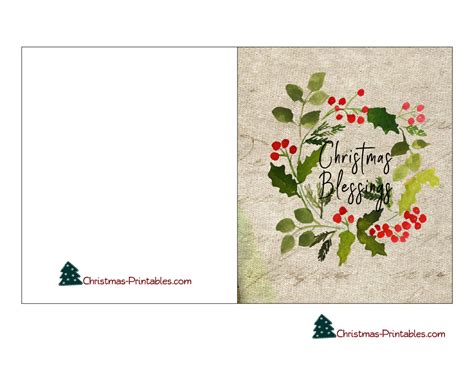 10 Free Printable Religious Christian Christmas Cards