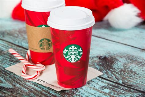 Starbucks' Christmas menu 2022