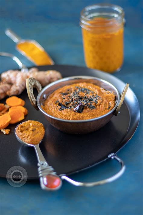 Turmeric Root Chutney | Manjal Chutney | Harishina Beru Chutney - Malas ...