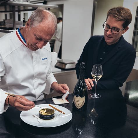 Four Michelin Stars And The Most Famous Champagne Brand Align For An