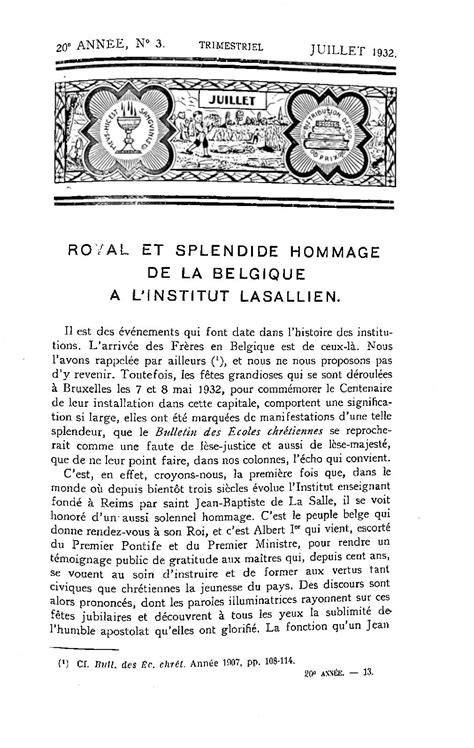 Calaméo Ecoles Chrétiennes 1932 03