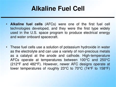 Ppt Chapter 08b Overview Of Fuel Cell Types Lecture Notes Dr Sammia