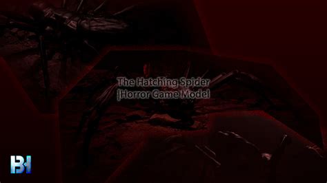 Artstation The Hatching Spider Horror Game Model