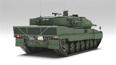 Tank Leopard 2A6 - 3D Model by ferhatkose19