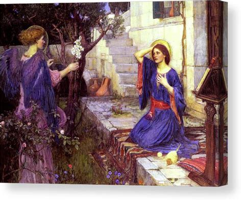 The Annunciation To The Blessed Virgin Mary Canvas Print Canvas Art