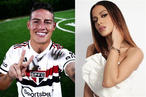 Após revelar estar solteira Anitta janta James Rodriguez Jetss