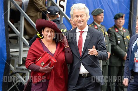 Geert Wilders Met Zijn Partner Dsc Dutch Press Photo Agency