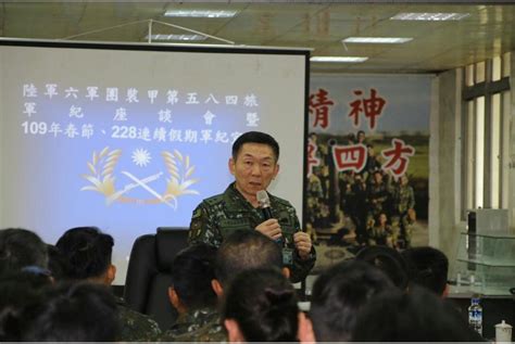 6軍團離營宣教 提醒官兵凡事多思考