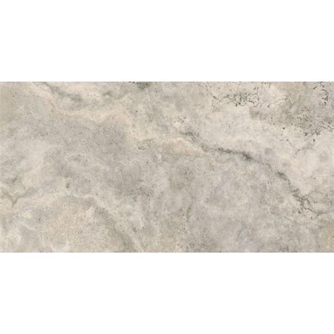 Travertine Silver In Out P5 600x1200x10 Edge Tile Stone