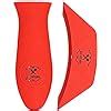 Amazon Mcn Kitchen Red Silicone Hot Handle Pot Pan Holder With Assist Handle For Cast Iron
