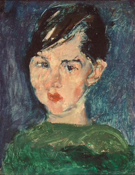 Fille En Vert Soutine Huile Sur Toile X Cm Flickr