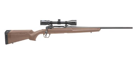 Savage Axis Ii Win Bolt Action Rifle With Fde Stock And Bushnell