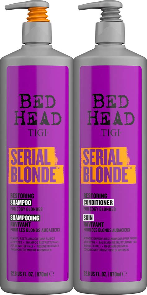 Kit TIGI Bed Head Serial Blonde Salon Duo Beleza Na Web