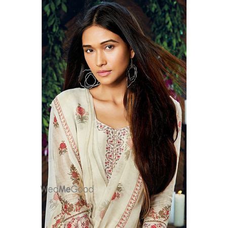 Photo Of Light Green Patiala Suit With Hot Pink Dupatta