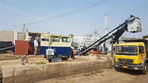Vibrant Asphalt Drum Type Hot Mix Plant Capacity Tph At Best Price In Hyderabad