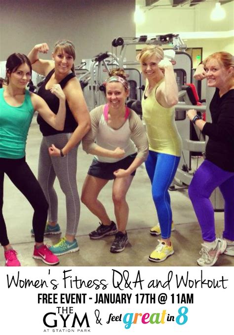 Free Women's Fitness Q&A and Workout Event! - Feel Great in 8 Blog