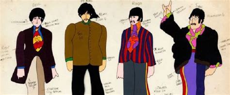 Originele Tekeningen Beatles Film Yellow Submarine Te Koop