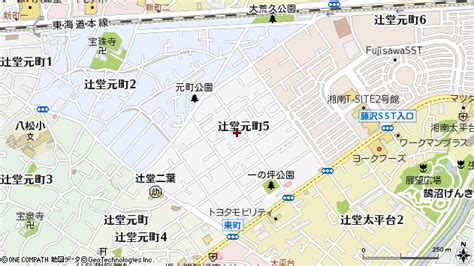 神奈川県藤沢市辻堂元町5丁目 地図（住所一覧から検索） ：マピオン