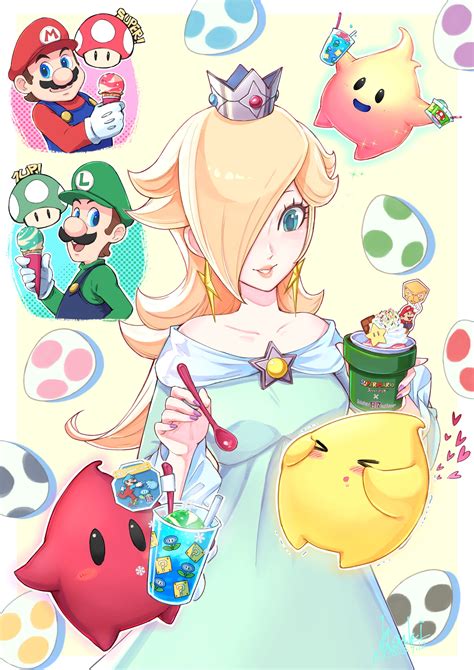 Mario Rosalina Luigi Luma Hungry Luma And More Mario And More