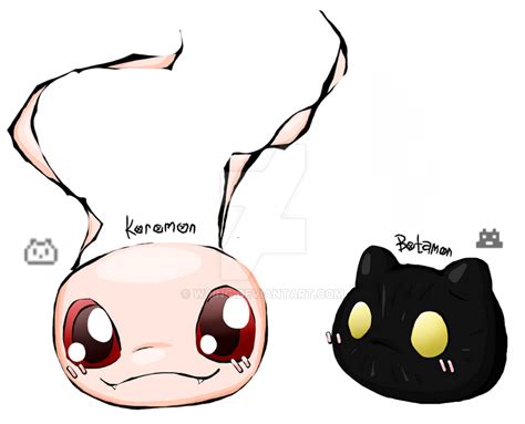 Koromon n Botamon by Wping on DeviantArt