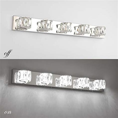 Aipsun Lights Crystal Vanity Lights Modern Led Vanity Lights For