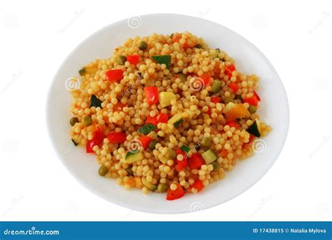 Couscous with vegetables stock image. Image of vegetable - 17438815