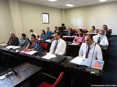 Parliament Of Sri Lanka News Sectoral Oversight Committee On