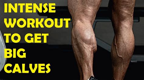 Intense Workout To Get Bigger Calves Permanently Youtube