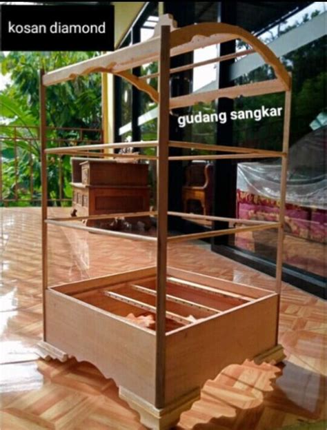 Sangkar Burung Kosan Diamond Ambrukan Tiang Segitiga Lazada Indonesia