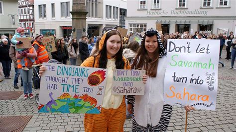 Fridays for Future Schüler demonstrieren am Freitag in Bad Hersfeld