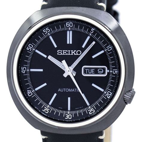 SEIKO Recraft SRPC15 Black Dial Vintage Black Chronospride