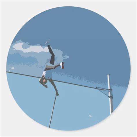 Pole Vault Stickers Zazzle