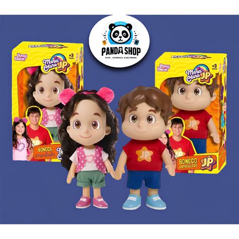 Brinquedo Da Maria Clara - Kit Brinquedo Boneca e Boneco Infantil Maria Clara e JP YouTuber ...