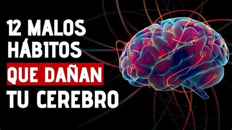 12 Malos Hábitos Que Dañan Tu Cerebro y Tu Función Cognitiva YouTube