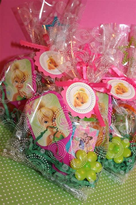 6x Prefilled Tinkerbell Party Favor Bags By Myprettylittleparty 1500