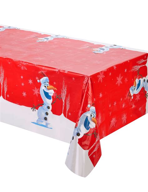 Nappe En Plastique Olaf Christmas 120 X 180 Cm Vegaooparty