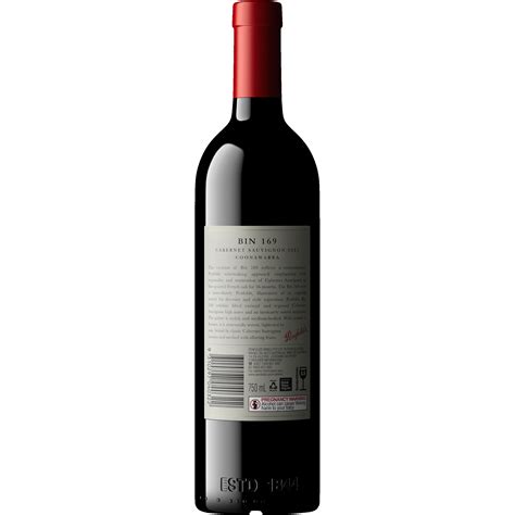 Bin Coonawarra Cabernet Sauvignon Penfolds Wines