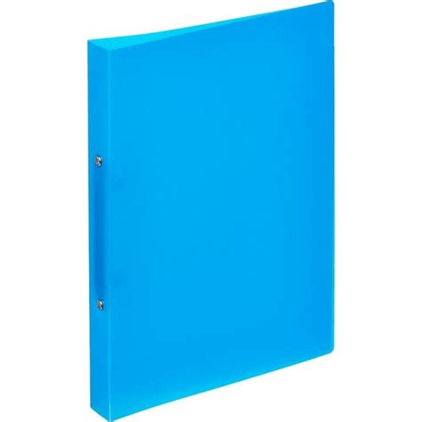 Папка на 2-х кольцах Attache F502/045, А4, 17/32мм, пластик, синяя (3 ...