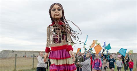 Little Amal, a Refugee Puppet Who Traveled Europe, Will Visit New York ...