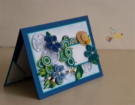 Neli Quilling Art Quilling Card Summer Shades