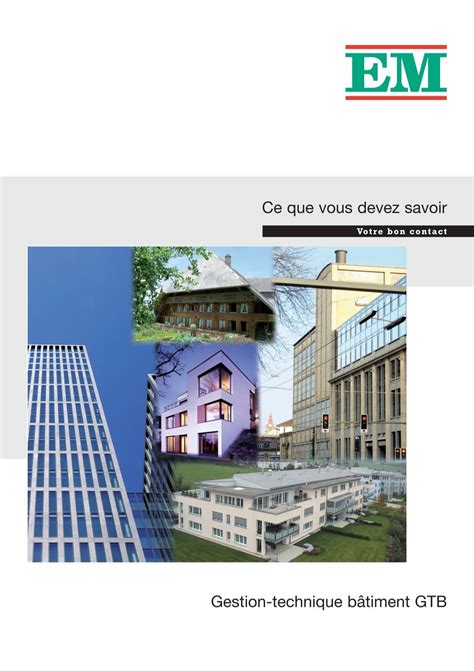 Livre Gestion Technique Batiment